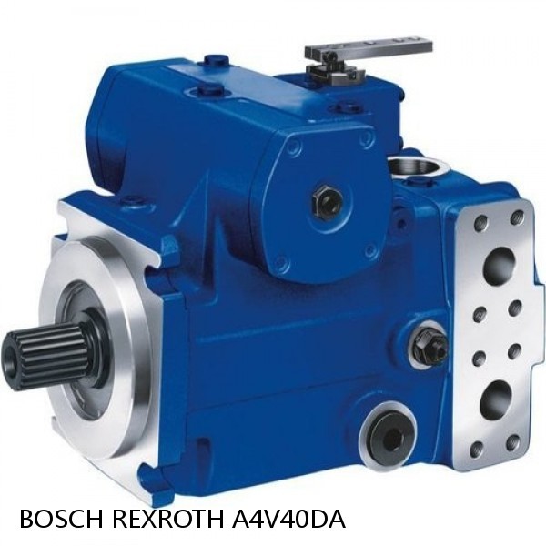 A4V40DA BOSCH REXROTH A4V Variable Pumps