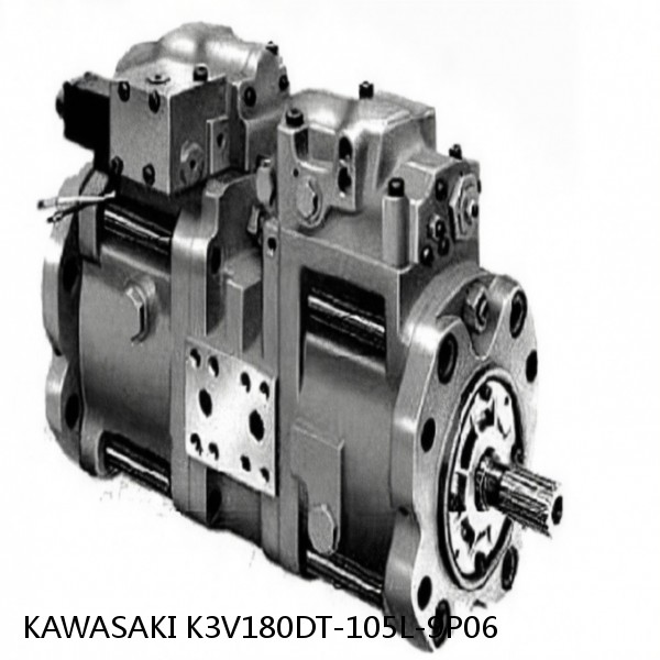 K3V180DT-105L-9P06 KAWASAKI K3V HYDRAULIC PUMP