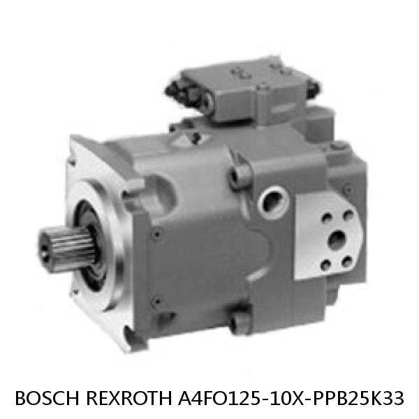 A4FO125-10X-PPB25K33 BOSCH REXROTH A4FO Fixed Displacement Pumps