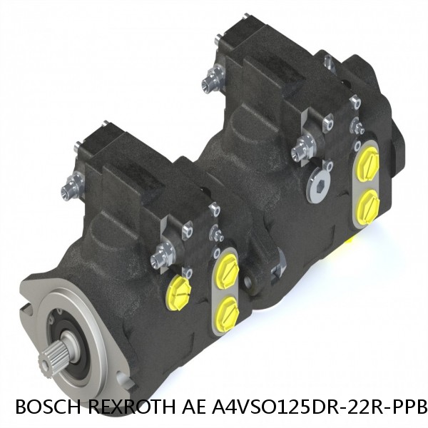 AE A4VSO125DR-22R-PPB13N BOSCH REXROTH A4VSO Variable Displacement Pumps