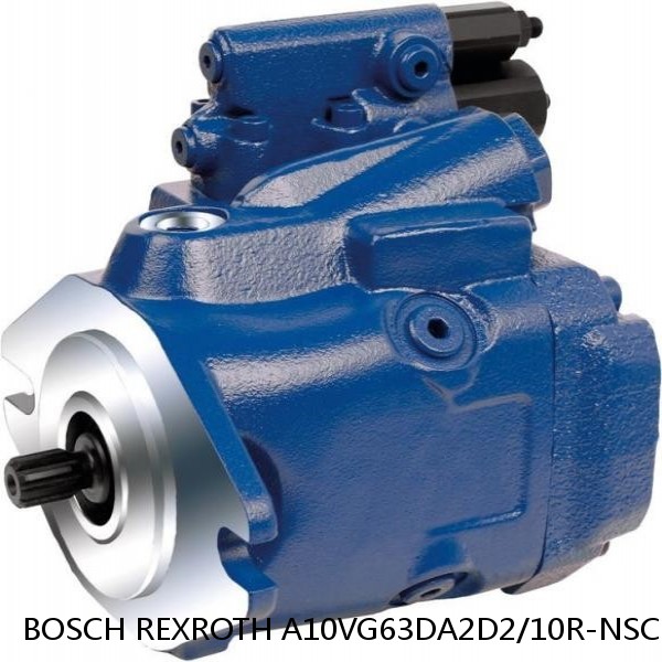 A10VG63DA2D2/10R-NSC10F075SH-S BOSCH REXROTH A10VG Axial piston variable pump