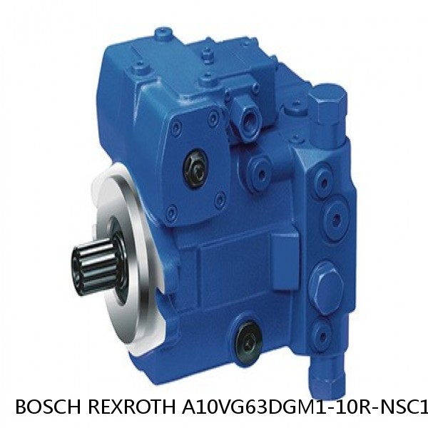 A10VG63DGM1-10R-NSC10F023D BOSCH REXROTH A10VG Axial piston variable pump