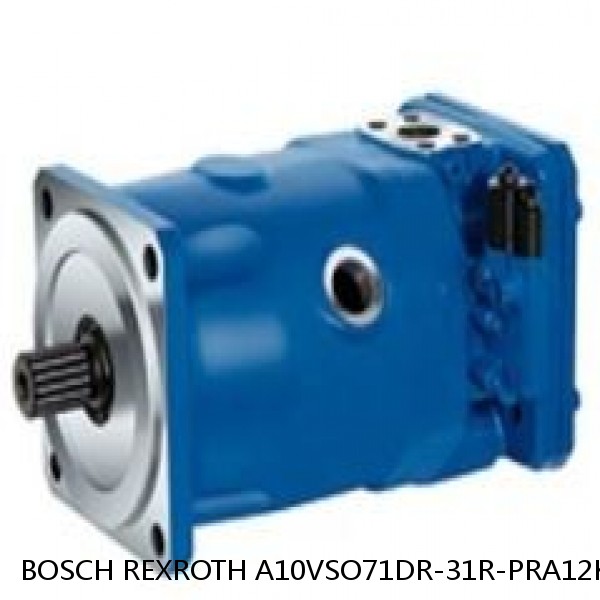 A10VSO71DR-31R-PRA12KB5-SO512 BOSCH REXROTH A10VSO Variable Displacement Pumps