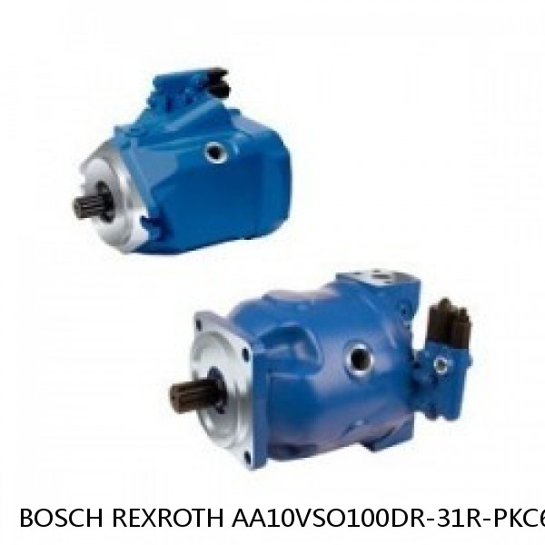 AA10VSO100DR-31R-PKC62K08 BOSCH REXROTH A10VSO Variable Displacement Pumps