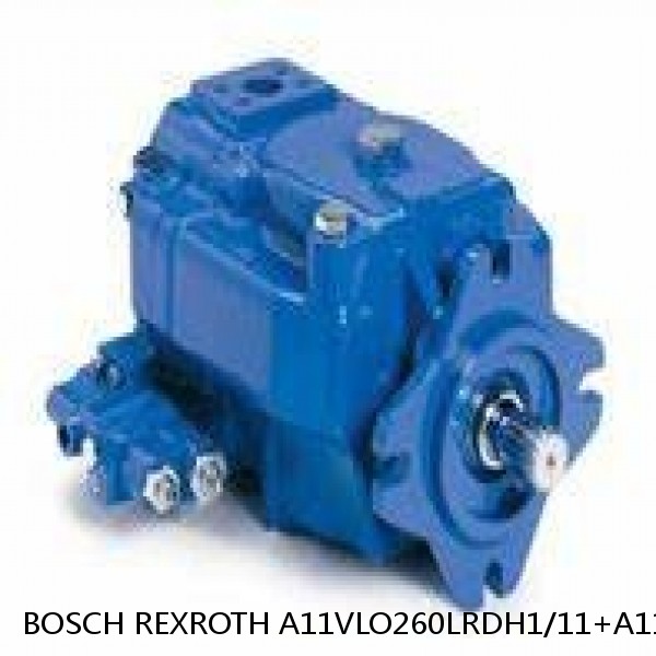 A11VLO260LRDH1/11+A11VO40DR/10+AZPGF BOSCH REXROTH A11VLO Axial Piston Variable Pump