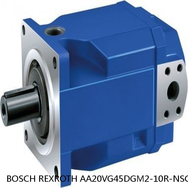 AA20VG45DGM2-10R-NSC66FXX4D-S BOSCH REXROTH A20VG Variable Pumps