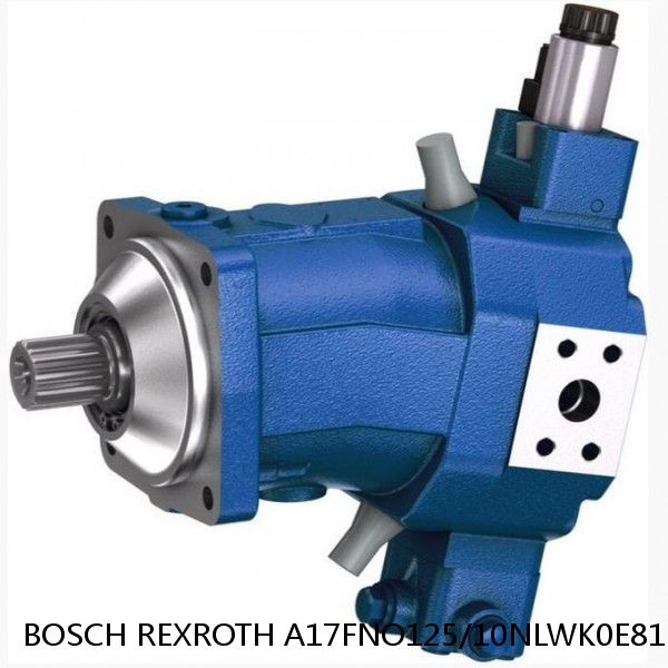 A17FNO125/10NLWK0E81-0 AXIAL-PISTON BOSCH REXROTH A17FO Axial Piston Pump