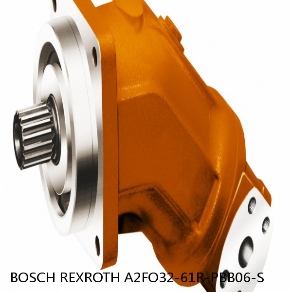 A2FO32-61R-PBB06-S BOSCH REXROTH A2FO Fixed Displacement Pumps