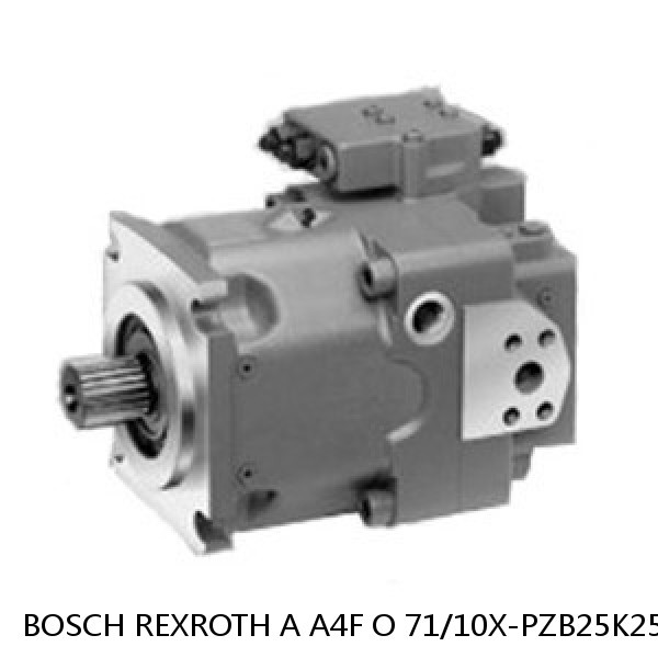 A A4F O 71/10X-PZB25K25 BOSCH REXROTH A4FO Fixed Displacement Pumps