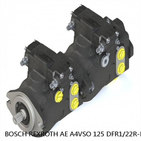 AE A4VSO 125 DFR1/22R-PPB13K33 -SO 86 BOSCH REXROTH A4VSO Variable Displacement Pumps