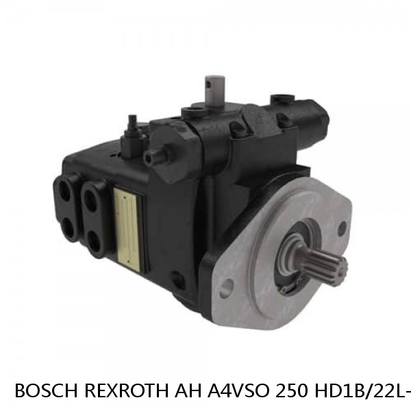 AH A4VSO 250 HD1B/22L-PZB13K24 BOSCH REXROTH A4VSO Variable Displacement Pumps