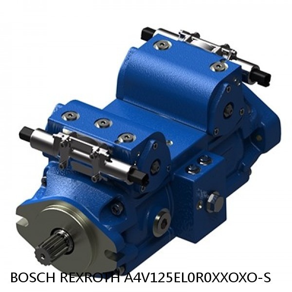 A4V125EL0R0XXOXO-S BOSCH REXROTH A4V Variable Pumps