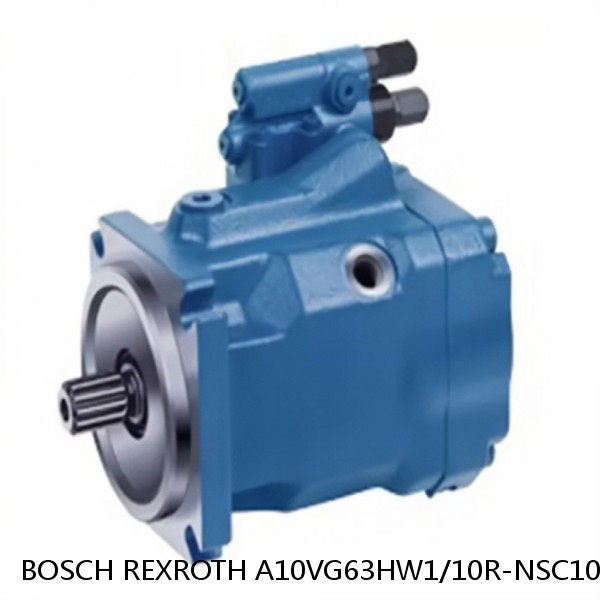 A10VG63HW1/10R-NSC10F005S BOSCH REXROTH A10VG Axial piston variable pump