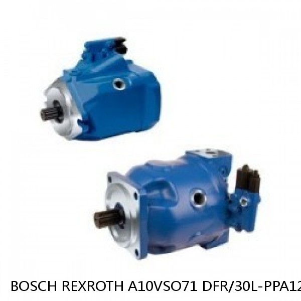 A10VSO71 DFR/30L-PPA12N BOSCH REXROTH A10VSO Variable Displacement Pumps #1 small image
