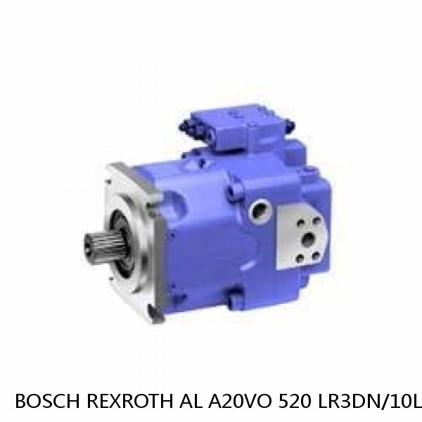 AL A20VO 520 LR3DN/10L-VZH26K00-S2096 BOSCH REXROTH A20VO Hydraulic axial piston pump