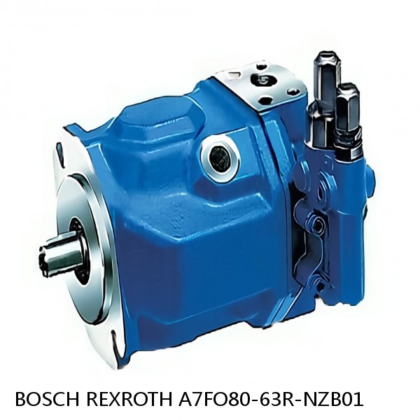 A7FO80-63R-NZB01 BOSCH REXROTH A7FO Axial Piston Motor Fixed Displacement Bent Axis Pump #1 image
