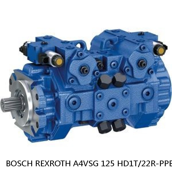 A4VSG 125 HD1T/22R-PPB10K02 BOSCH REXROTH A4VSG Axial Piston Variable Pump #1 image