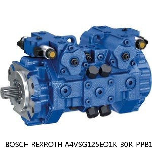A4VSG125EO1K-30R-PPB10H029F BOSCH REXROTH A4VSG Axial Piston Variable Pump #1 image