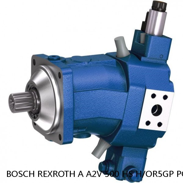 A A2V 500 HS H/OR5GP PO -SO BOSCH REXROTH A2V Variable Displacement Pumps #1 image